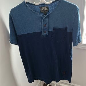 Men’s Roots Organic Classic Button down T shirt